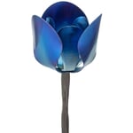 Varilla de plantación flor de titanio Azul