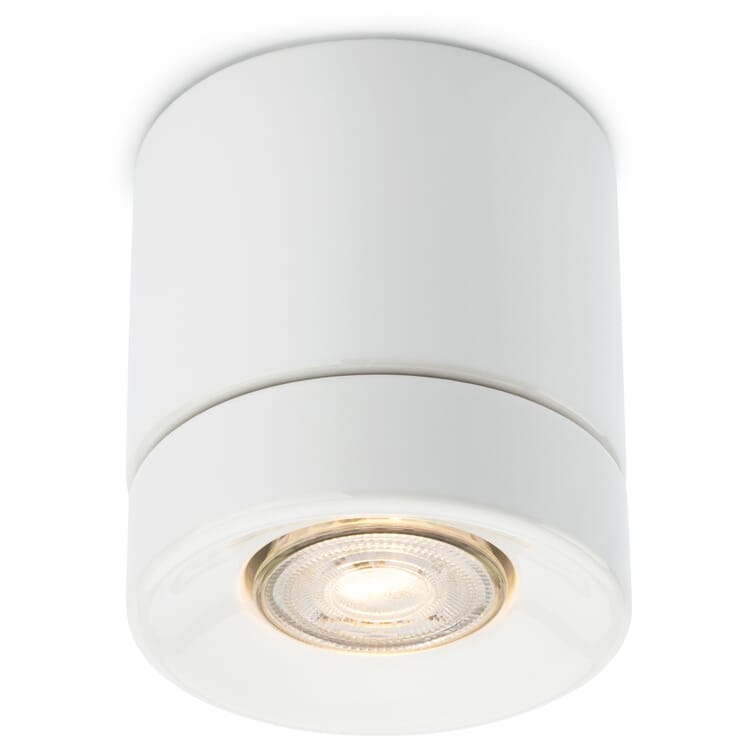 Surface-mounted spotlight porcelain