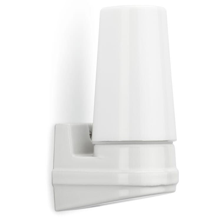 Wall and mirror lamp porcelain