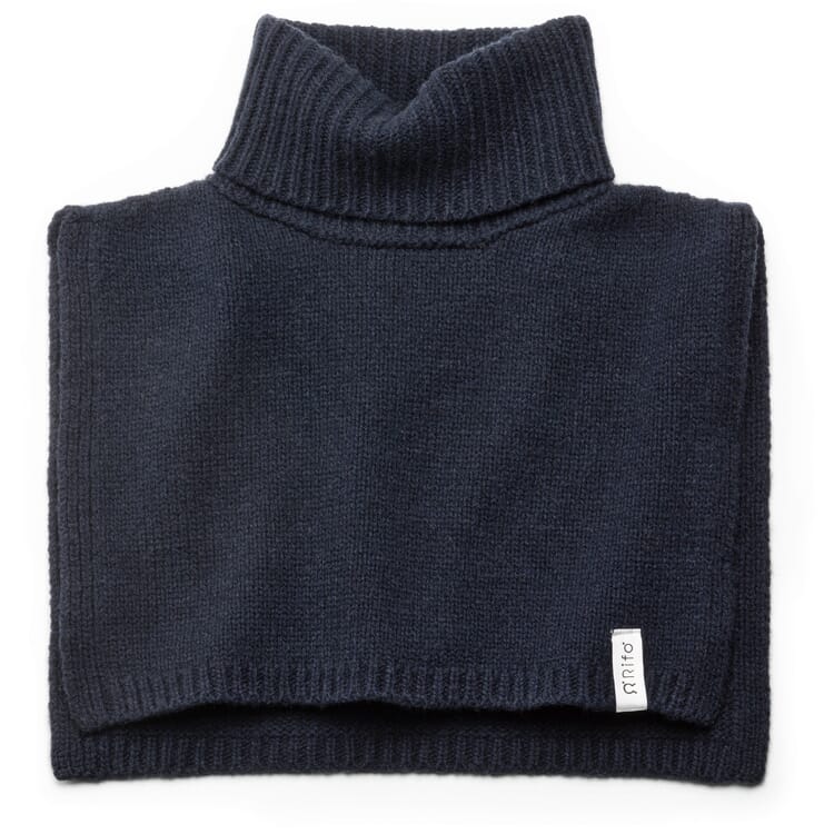 Unisex-Rollkragen-Einsatz Kaschmir, Navy
