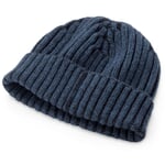 Bonnet tricoté pour homme Tons bleus