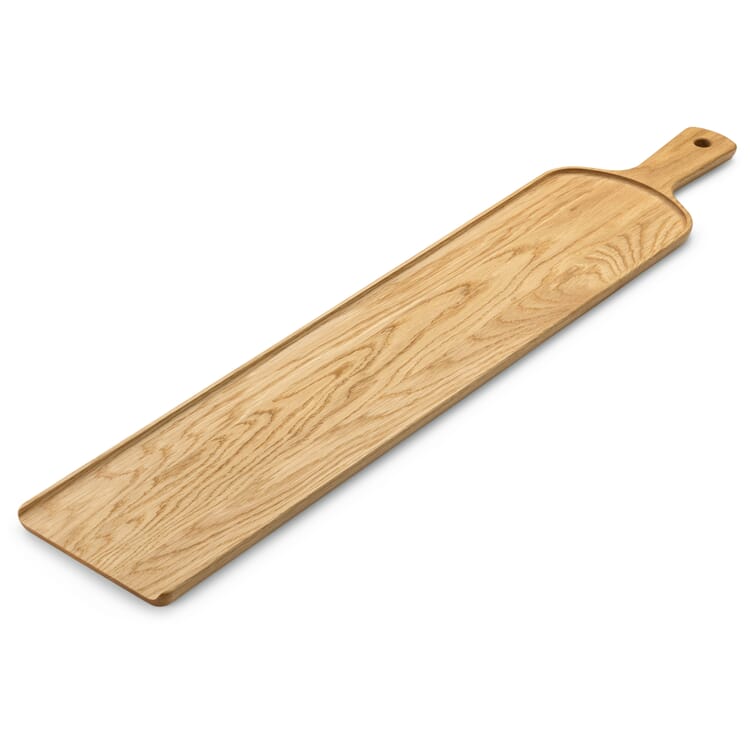 Planche à servir en chêne, 80 x 15,5 cm
