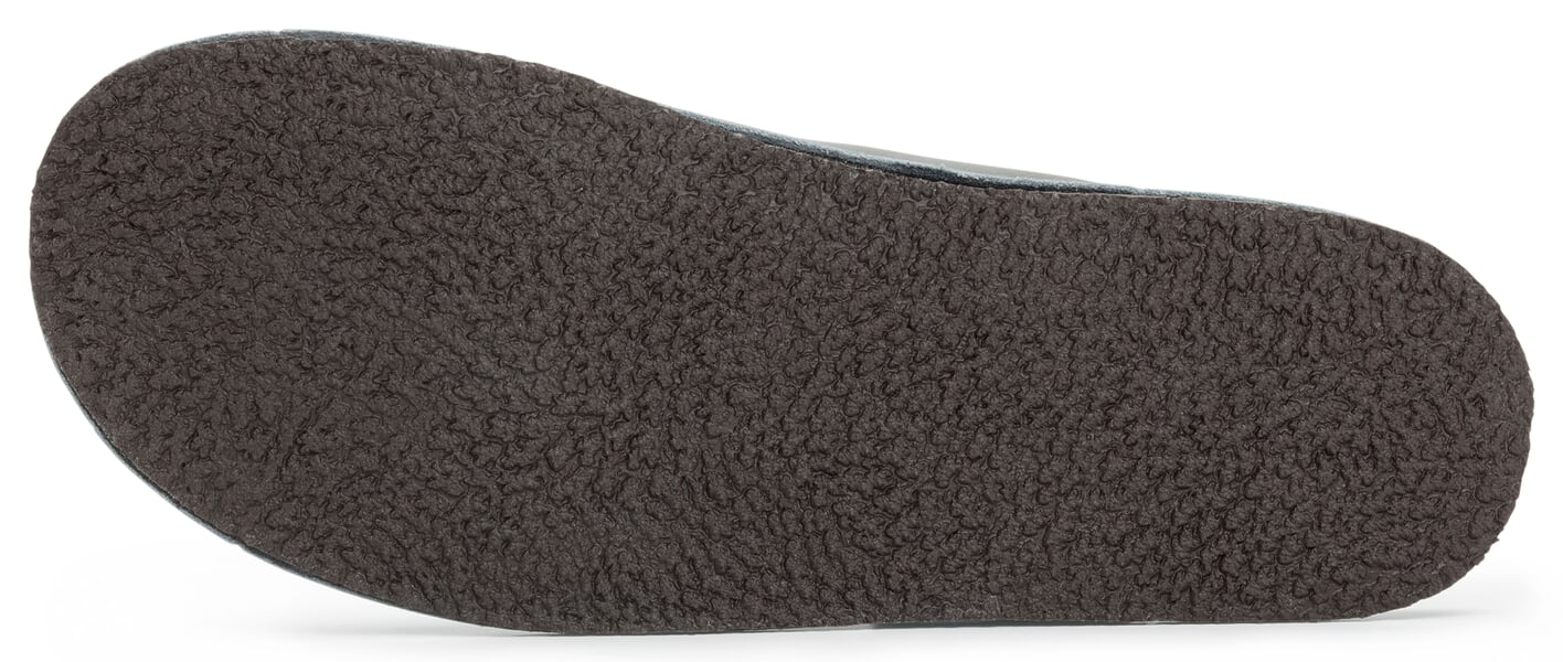 Unisex leather slipper Blue-gray