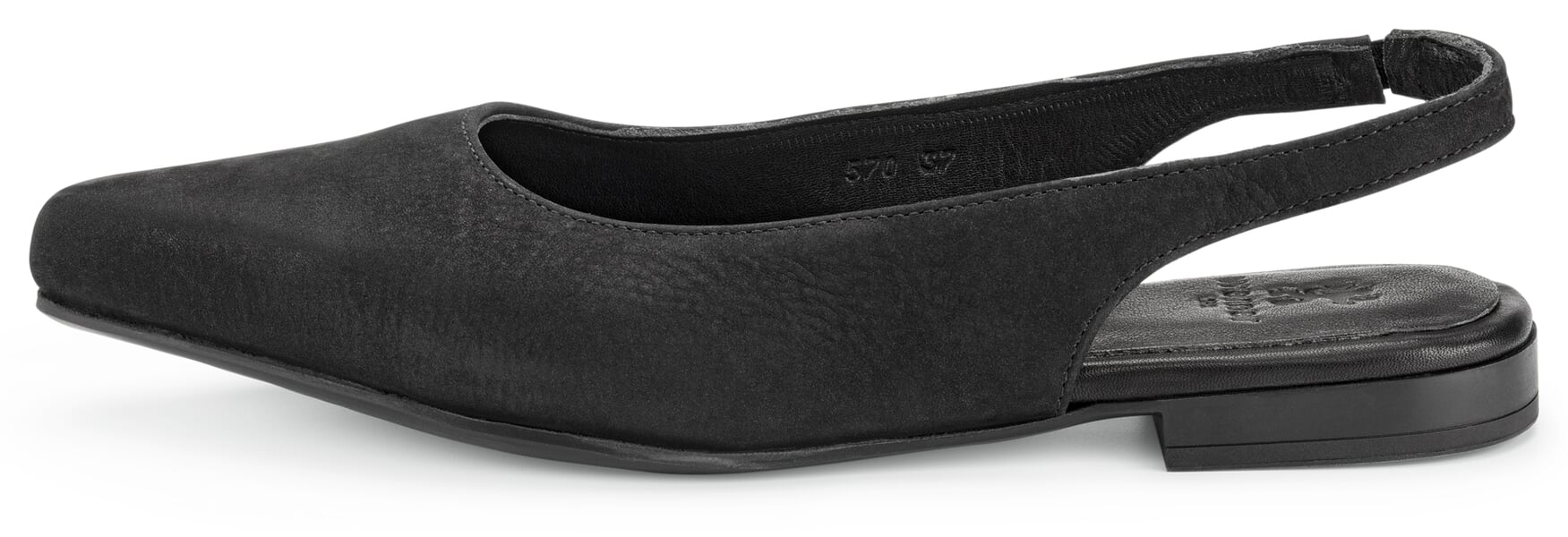 Damen-Slingpumps Schwarz