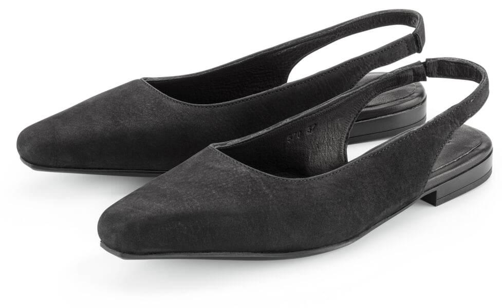 Dames-slingpumps Zwart