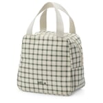 Organiseur à carreaux, blanc naturel-vert
