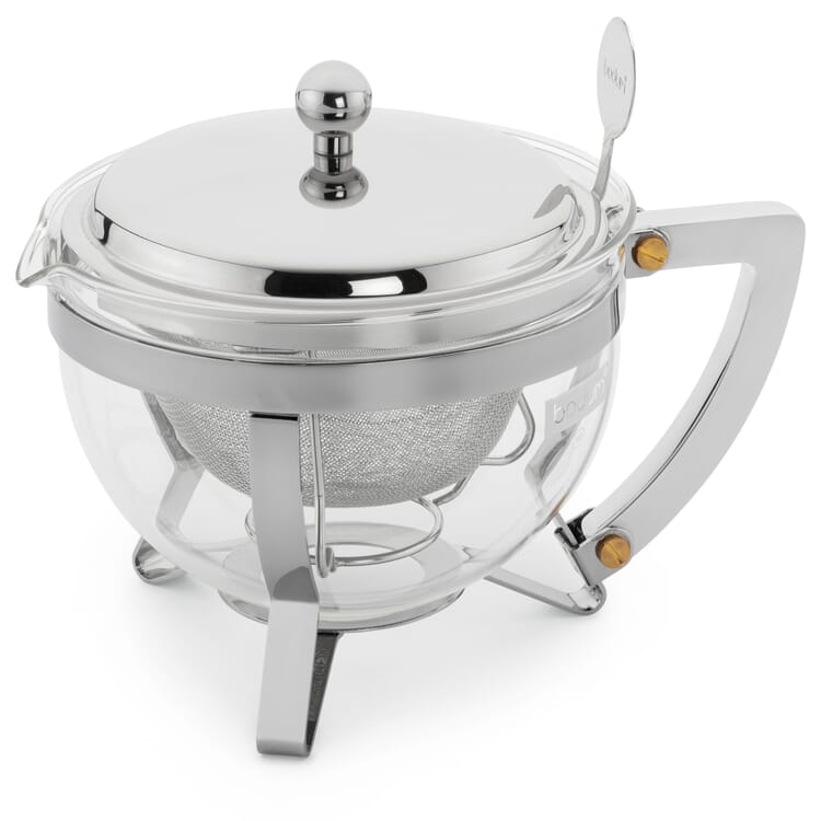 Theepot met filter