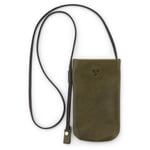 Custodia per cellulare Olive leather®, oliva