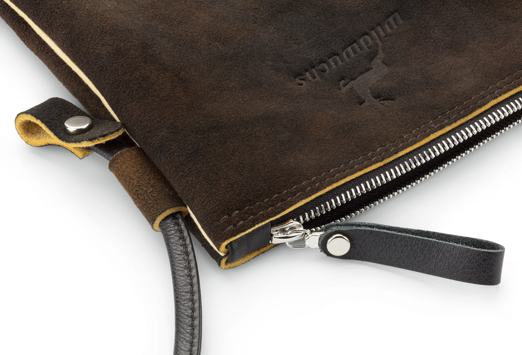 【DEARMINE】DearMine Signature Bag Shoulder bag deerskin, brown | Manufactum