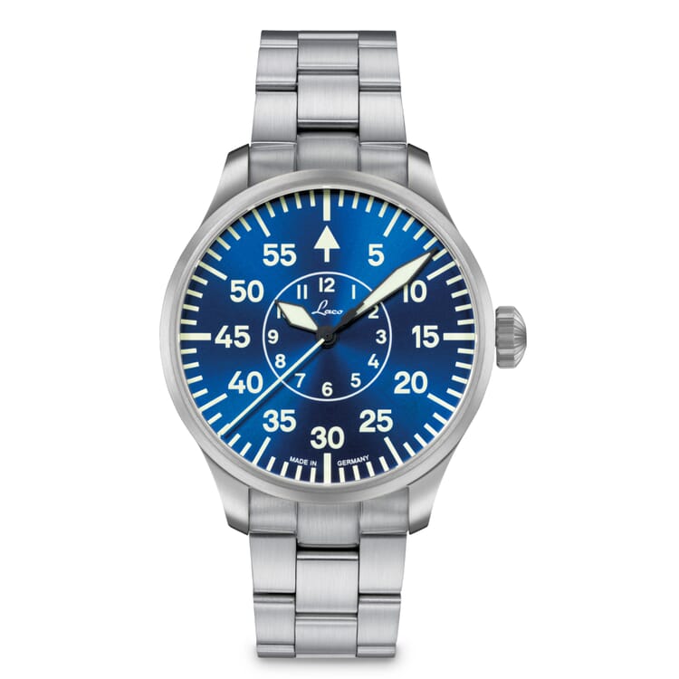 Fliegeruhr Basis Aachen Blaue Stunde Ø 42 mm Automatik