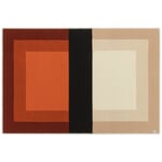 Bento tæppe i lammeuld Rød-pink