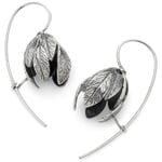 Boucles d'oreilles « Calice », argent