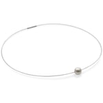 Choker freshwater pearl, white