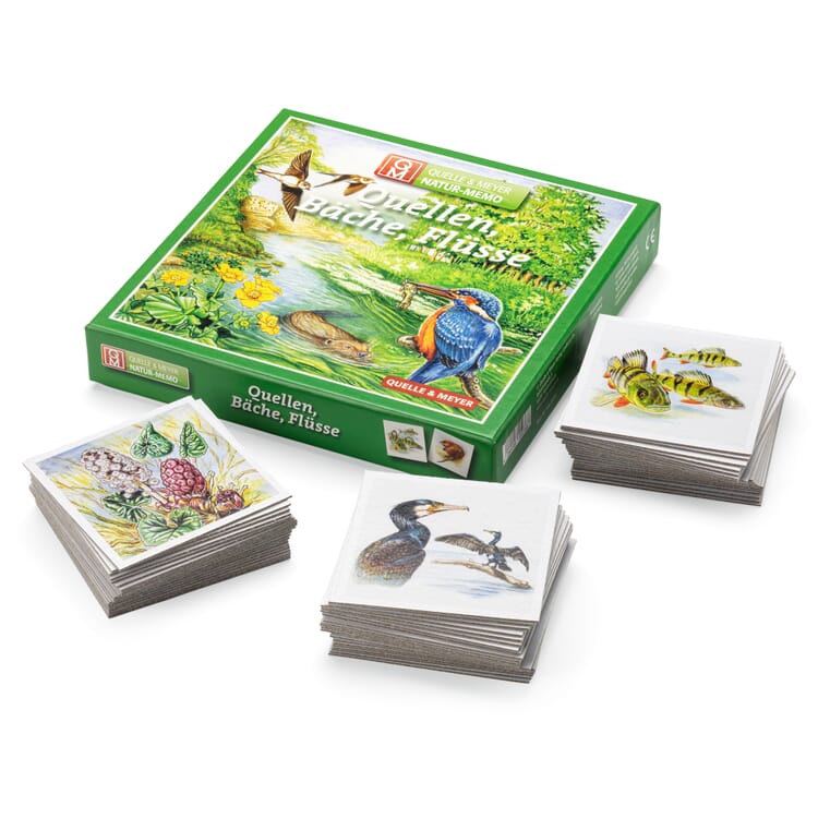 Jeu de mémoire sur la nature, Sources, ruisseaux, rivières