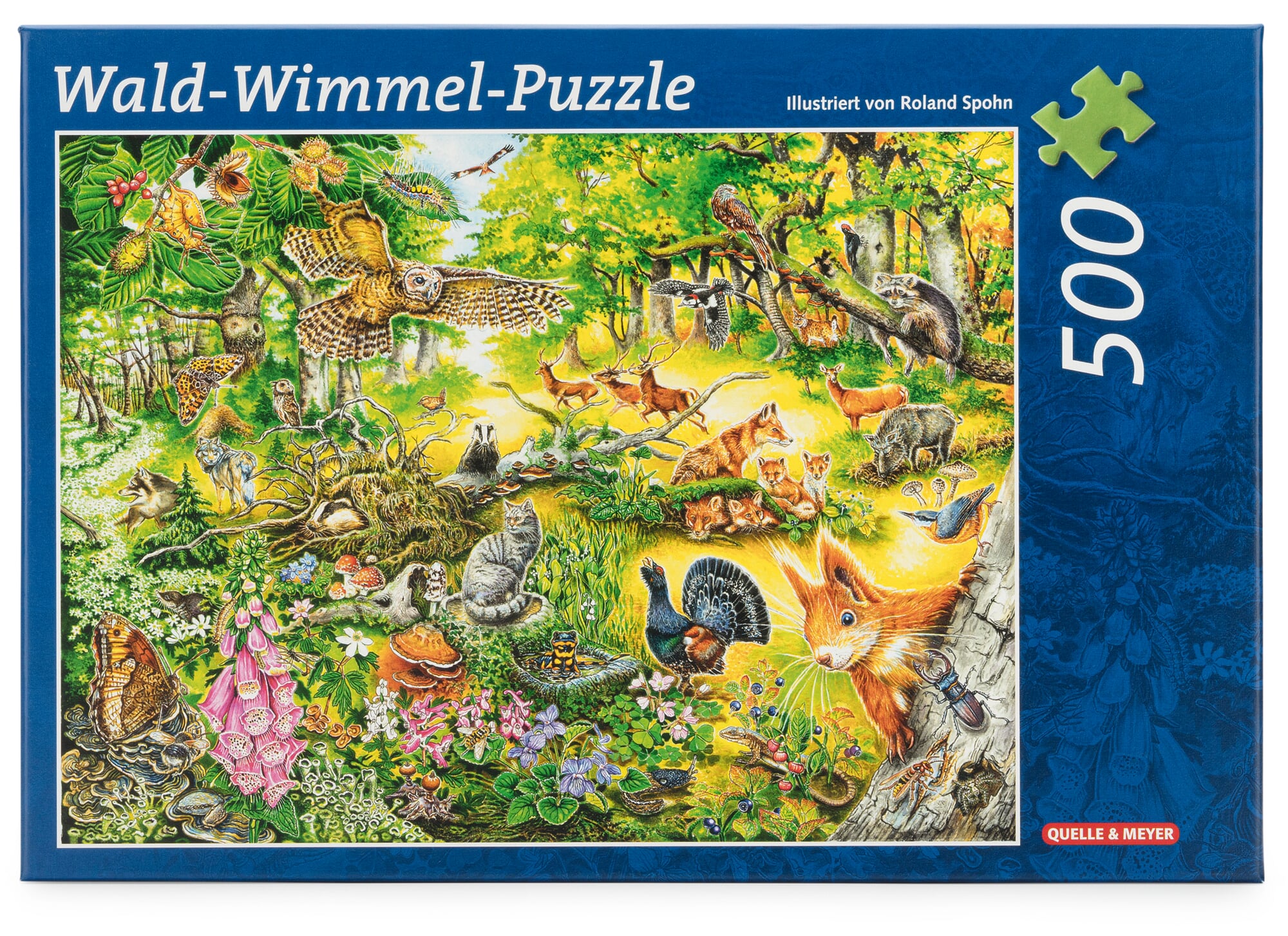 Forest Hidden Objects Puzzle, 500 Pieces | Manufactum