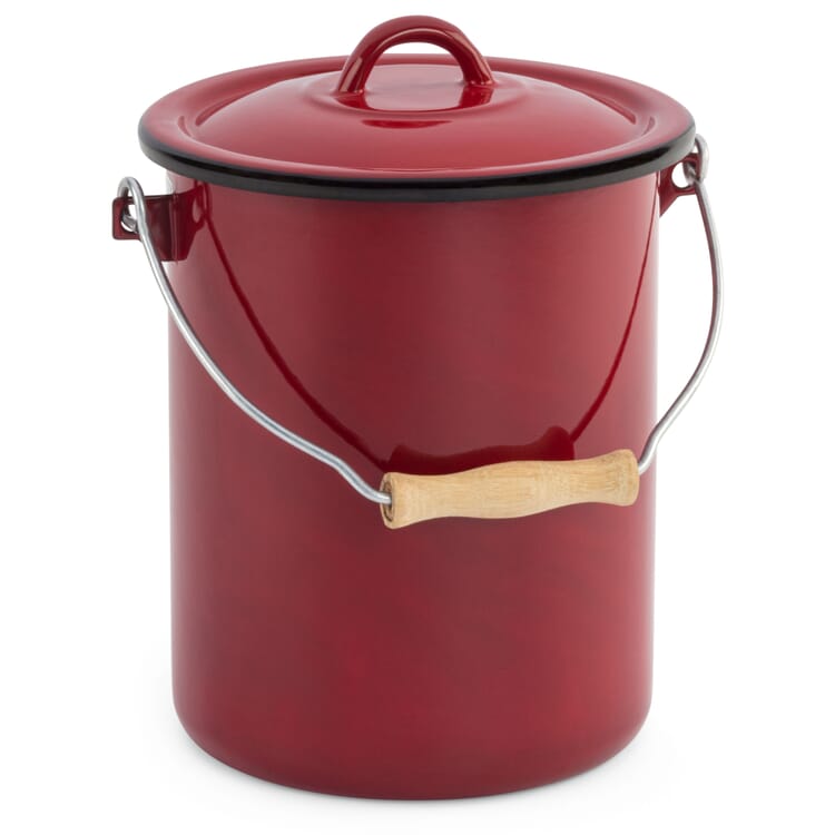Deckeleimer Emaille 3 Liter