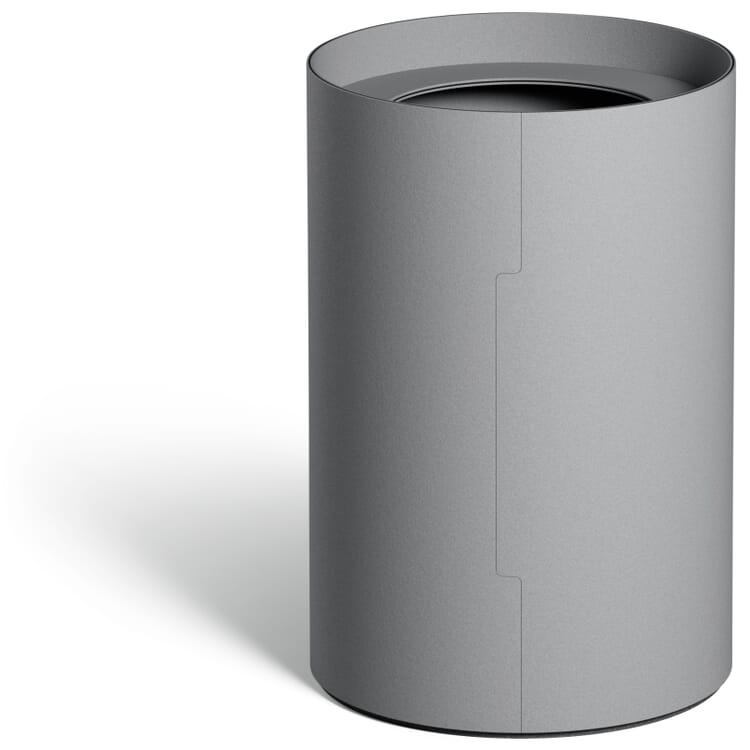 Cestino ordinato, Grigio medio