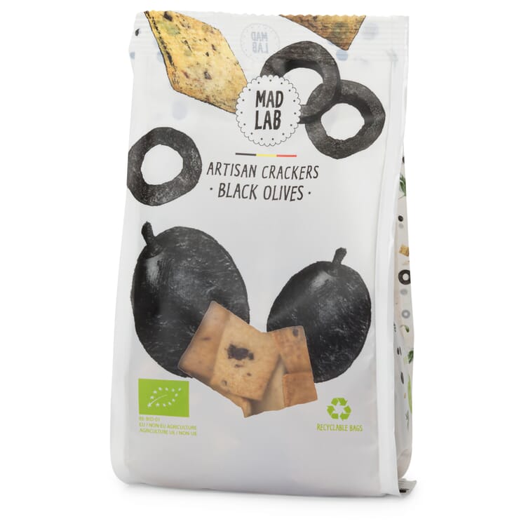 Bio-Cracker mit Oliven