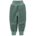 Pantalon enfant en laine foulée Sauge
