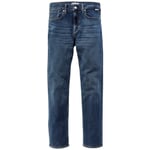 Men’s Slim Straight Jeans." jeans blue."