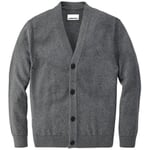 Herren-Strickjacke Graumelange