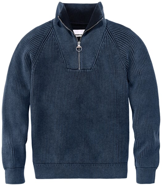 Herren-Stricktroyer Navy
