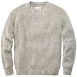 Herren-Strickpullover Hellgrau