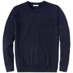 Heren Trui Merino Wol Navy