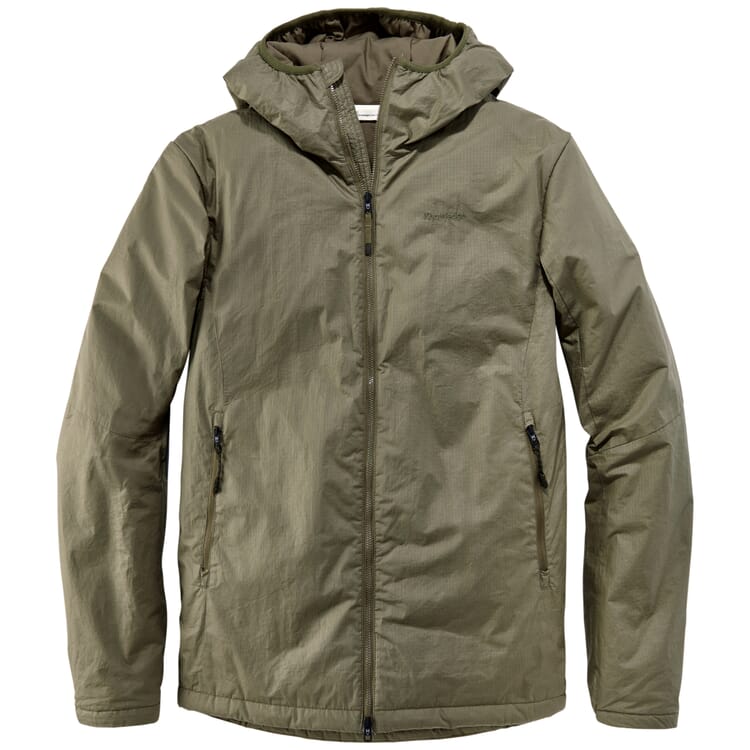 Chaqueta acolchada para hombre, Oliva claro