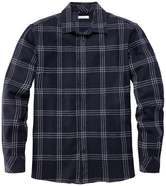 Herenoverhemd wol Navy