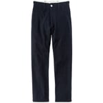 Pantaloni da uomo a righe Nero-marino