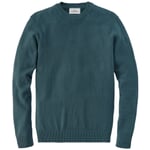 Pull en maille pour homme Vert pétrole