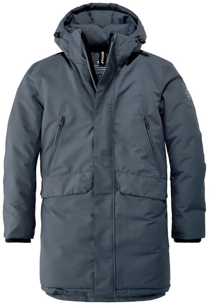 Heren Winter Parka Medium blauw