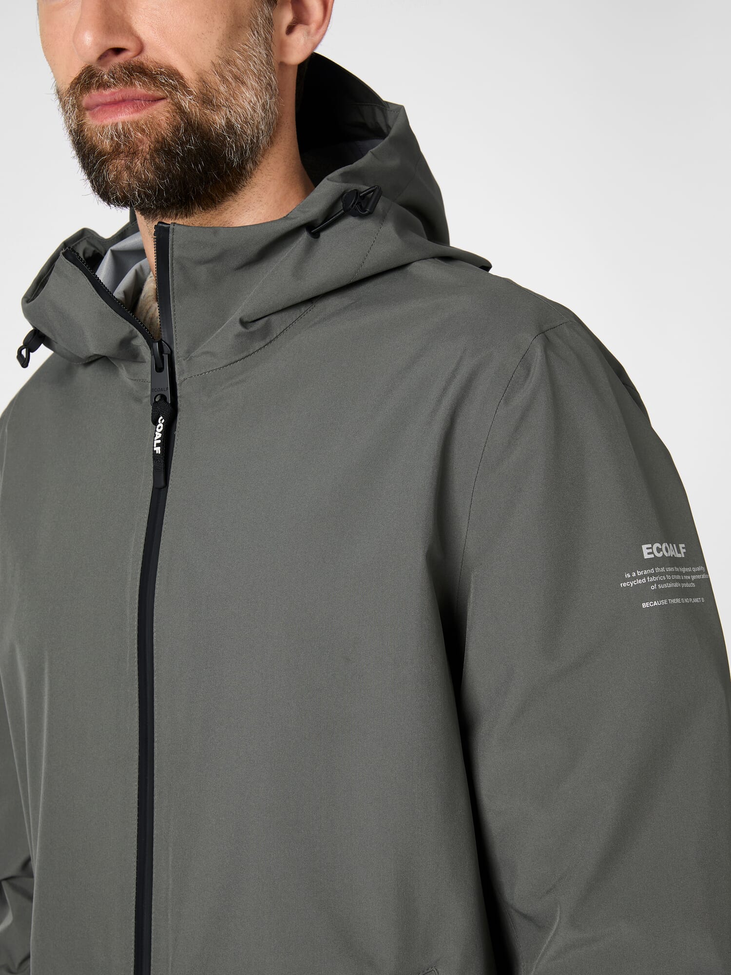 【新品】Recycle Nylon Active Rain Parka 388J - 2 Piece Waterproof Green PVC Rain Jacket