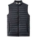 Gilet matelassé pour hommes Noir