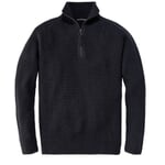 Herren-Stricktroyer Dunkelblau