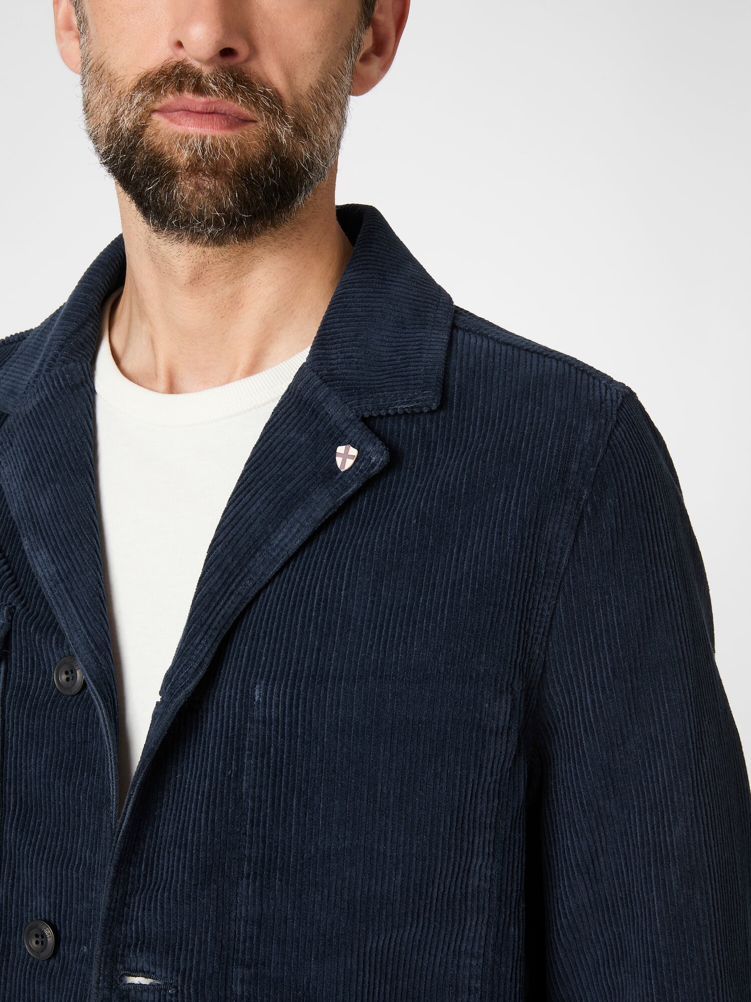 Men's corduroy blazer, Blue | Manufactum