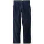 Pantaloni a coste da uomo Navy