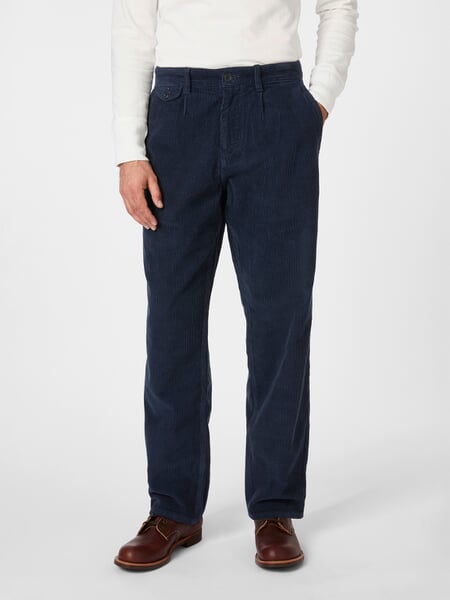 Herren-Cordhose Navy, Tragebild