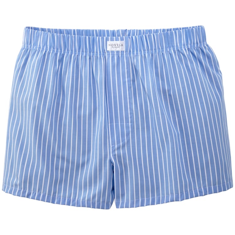 Vævede boxershorts til mænd, Lys grå-hvid