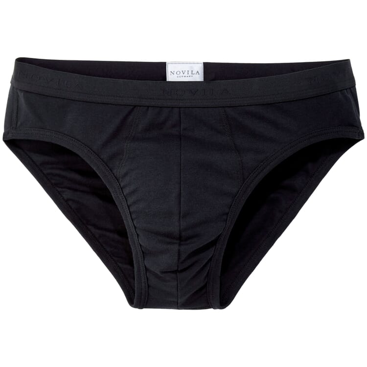 Slip sportivo da uomo, Nero