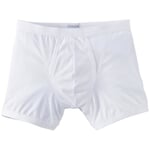 Pantalones cortos retro para hombre Blanco
