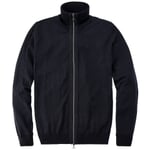 Herren-Strickjacke mit Zip Navy