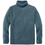 Maglia da uomo in filato melange Petrolio