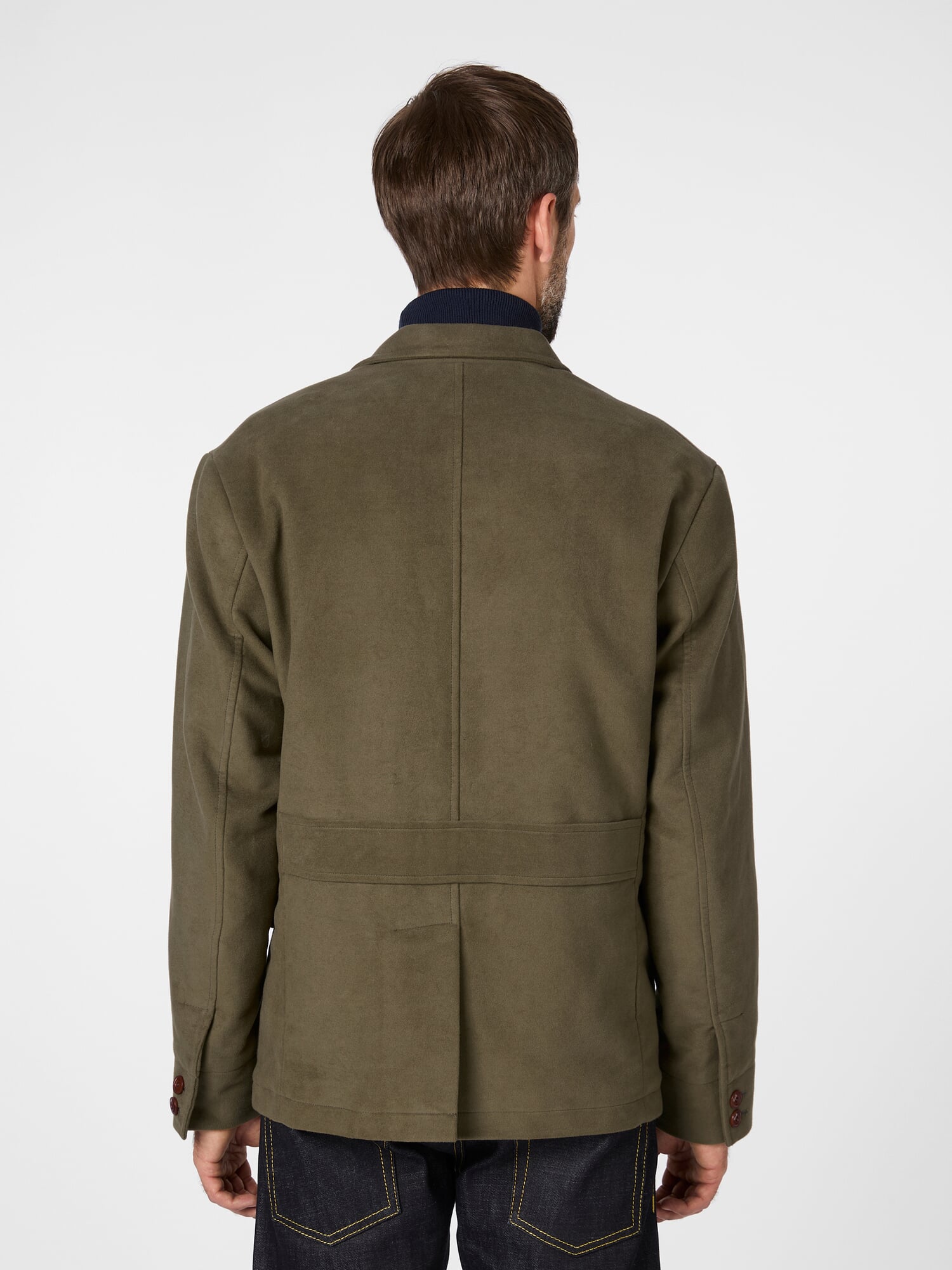 テーラードジャケット cantate Moleskin setup olive Men's jacket moleskin, Green olive | Manufactum