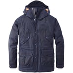 Vatteret jakke til mænd Navy