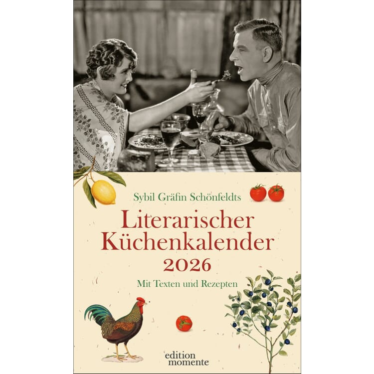 Der literarische Küchenkalender 2026