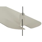 Tablette pour portemanteau Karla RAL7032 Gris silex