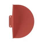 Table de nuit pour lit 90-180 Rouge rouille