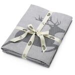 Tea towel deer Gray